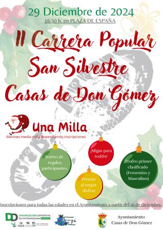 Imagen 29 de Diciembre - II CARRERA POPULAR SAN SILVESTRE 2024