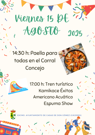 Imagen 15 de Agosto - Paella para todos