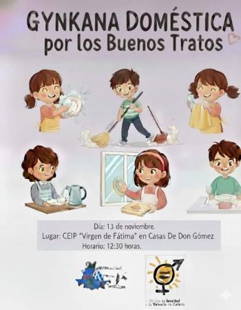 Imagen 13 de Noviembre - Gymkana doméstica por los buenos tratos